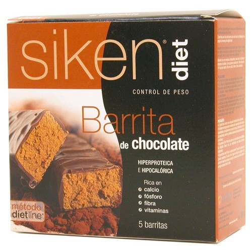 Imagen de SIKENDIET BARRITA CHOCOLATE 5 UDS