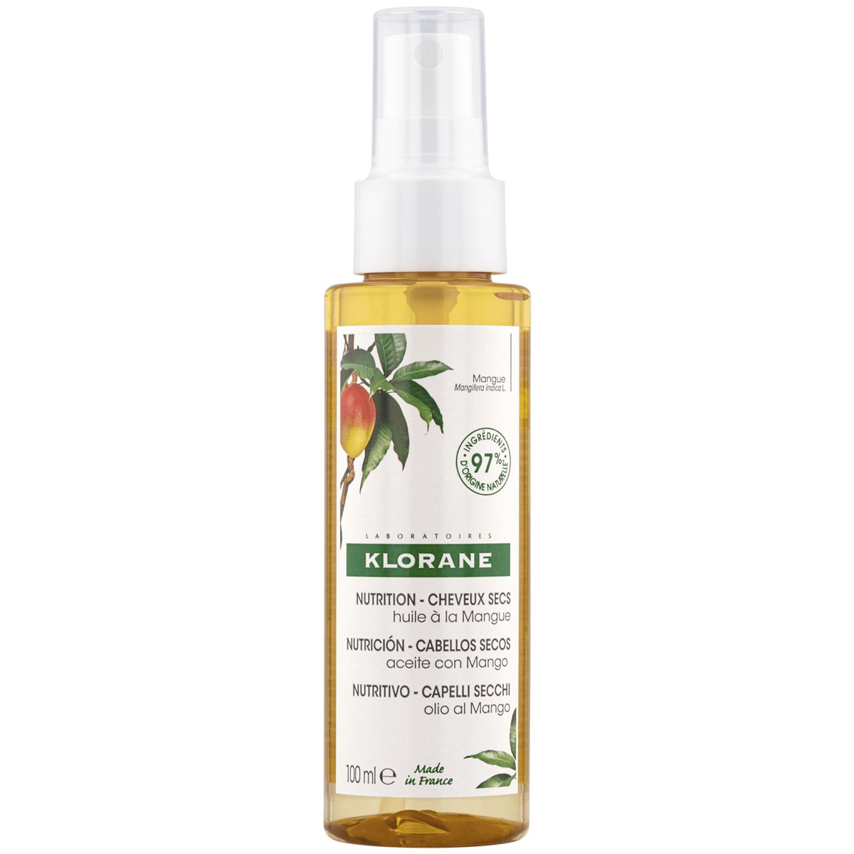 Imagen de Klorane aceite mango 100ml