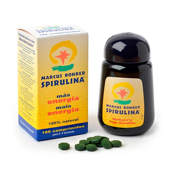 Imagen de Marcus rohrer spirulina 180 comprimidos