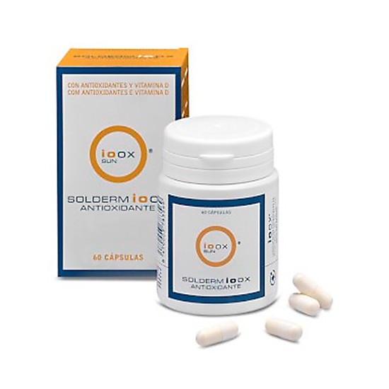 Imagen de SOLDERM ANTIOXIDANTE IOOX 60 CAPSULAS