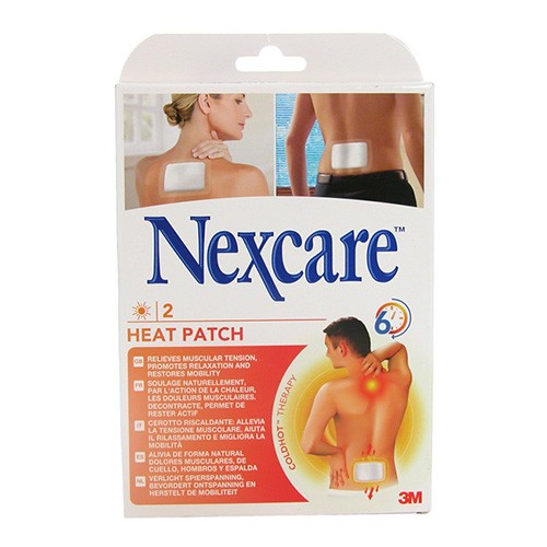 Imagen de Nexcare parche calor 9,5X13cm 2u