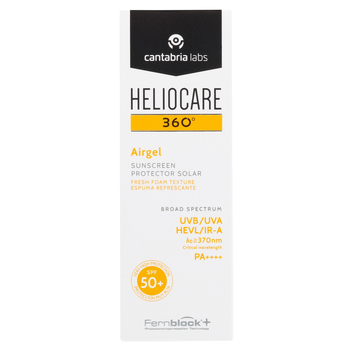 Imagen de Heliocare 360º airgel spf50 facial 60ml