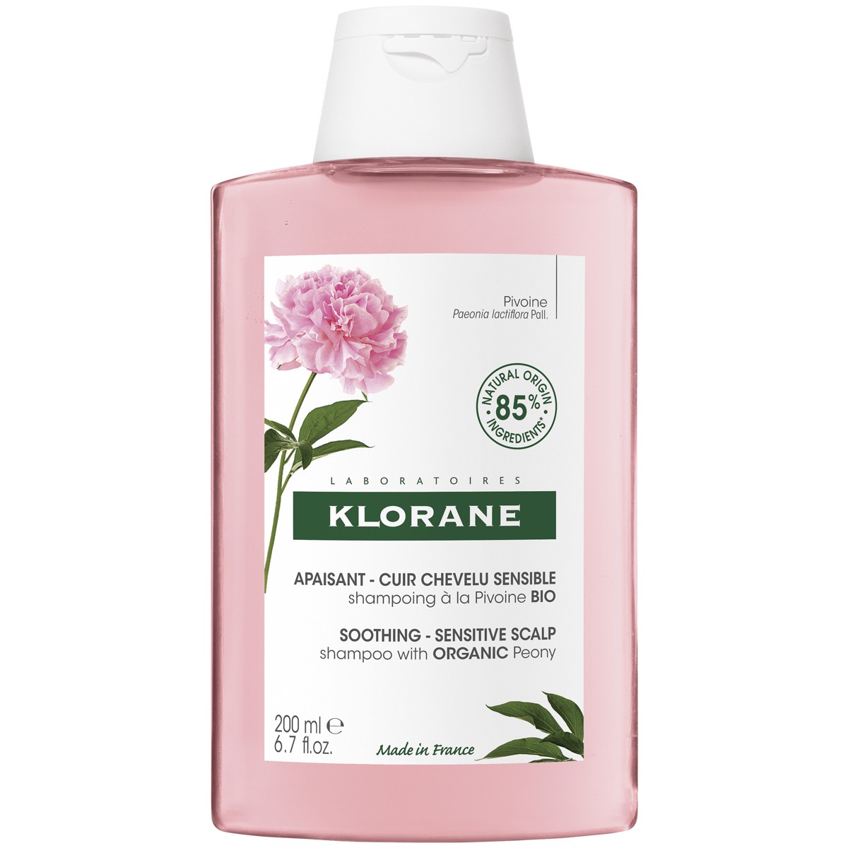 Imagen de Klorane champú a la peonía 200ml