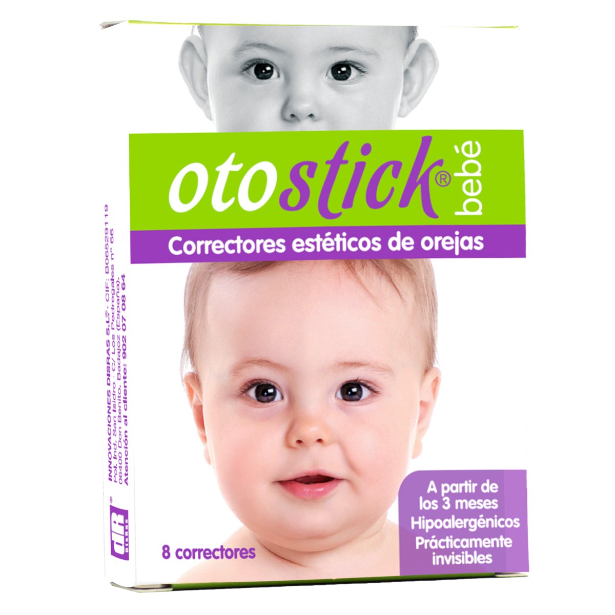 Imagen de Otostick bebe corrector orejas 8uds