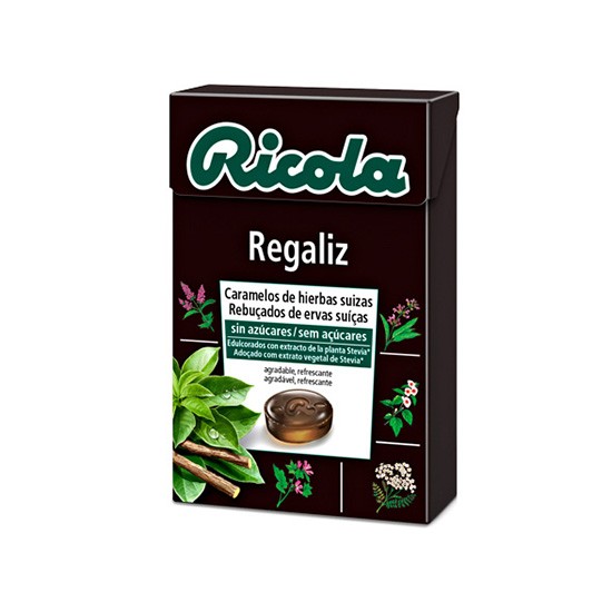 Imagen de Ricola caramelos regaliz sin azucar 50g