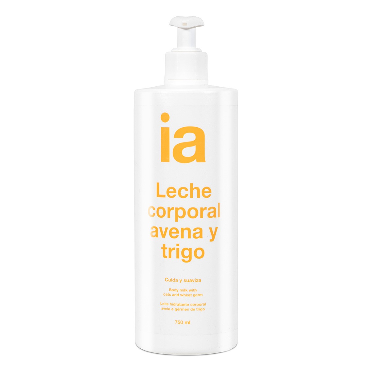 Imagen de Interapothek leche hidratante corporal avena con dosificador 750ml