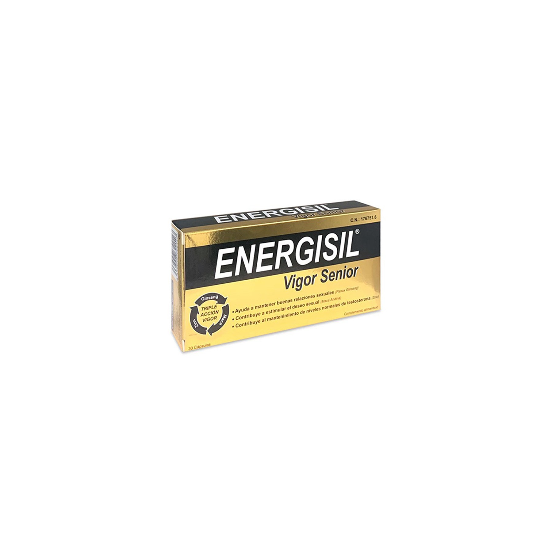 Imagen de Energisil Vigor Senior 30 cápsulas