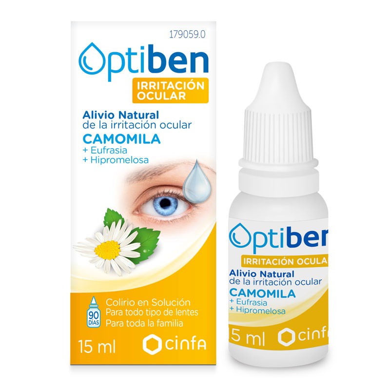 Imagen de Optiben ojos irritados frasco 15ml