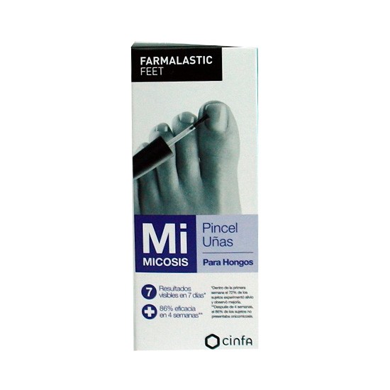 Imagen de Micosis pincel uñas farmalastic 4 ml