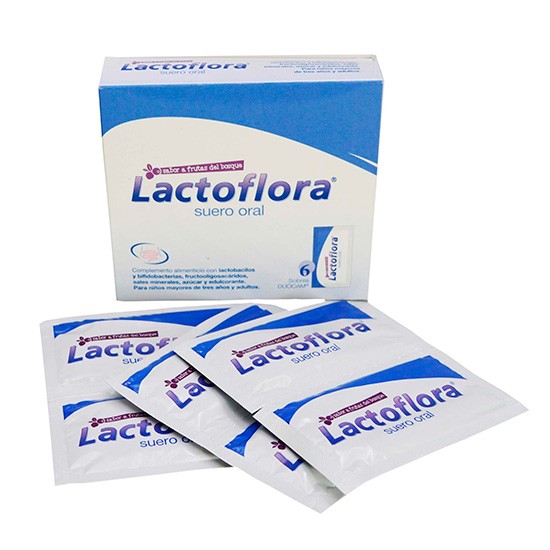 Imagen de Lactoflora suero oral 6 sobres