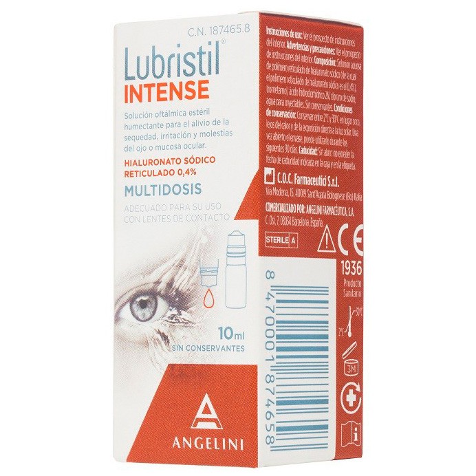 Imagen de Lubristil intense multidosis 10