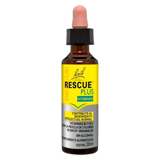 Imagen de Bach rescue plus gotero 20ml