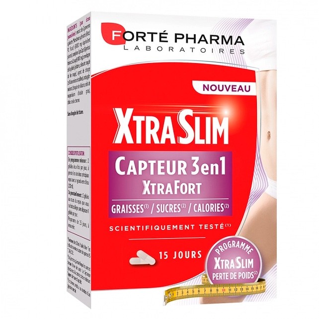 Imagen de Forté Pharma XtraSlim captador 3 en 1 60 capsulas