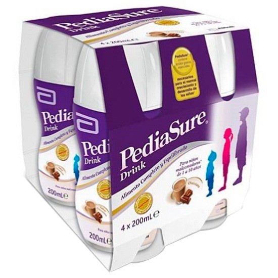 Imagen de Pediasure drink chocolate 4x200ml