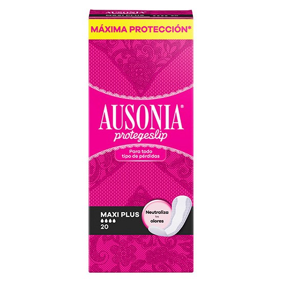 Imagen de Ausonia protegeslip maxi plus 20u