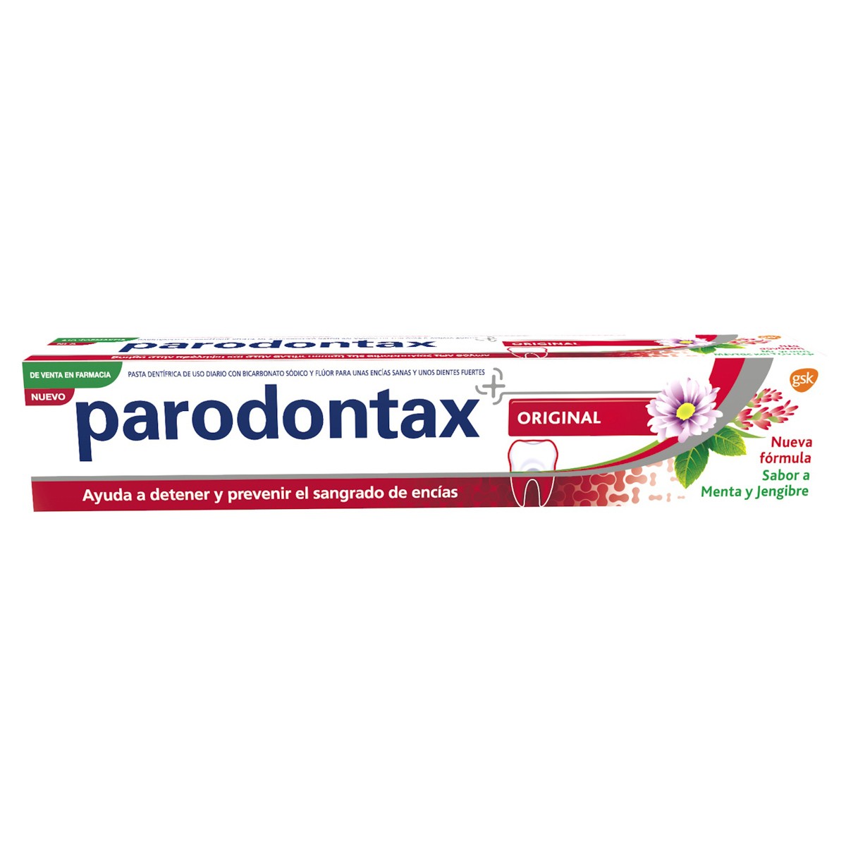 Imagen de Parodontax herbal original pasta dentrífica 75ml