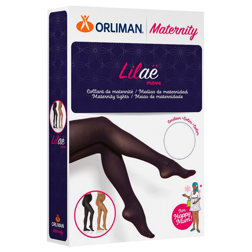 Imagen de Orliman panty maternity ligera negro t/1 ref631