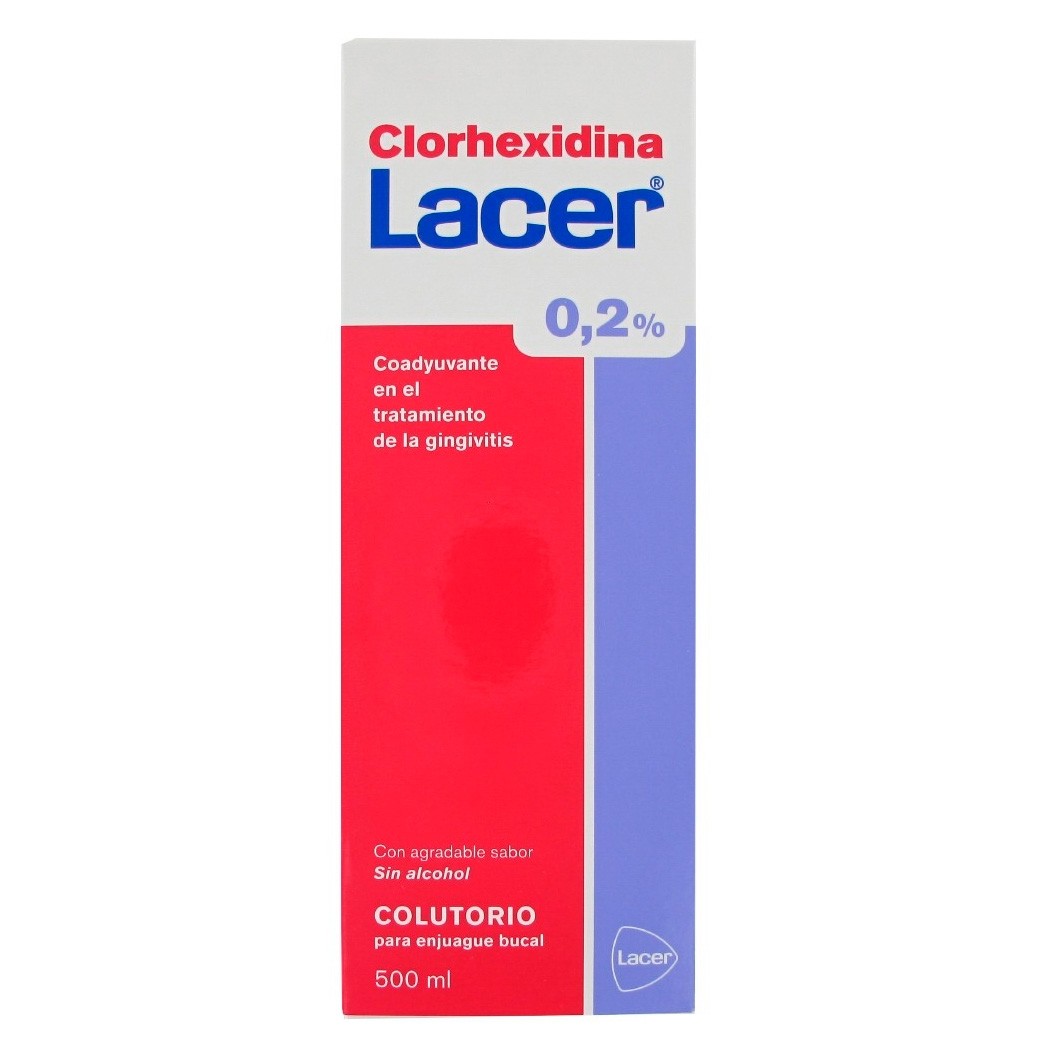 Imagen de Lacer colutorio clorhexidina 0,2% 500ml