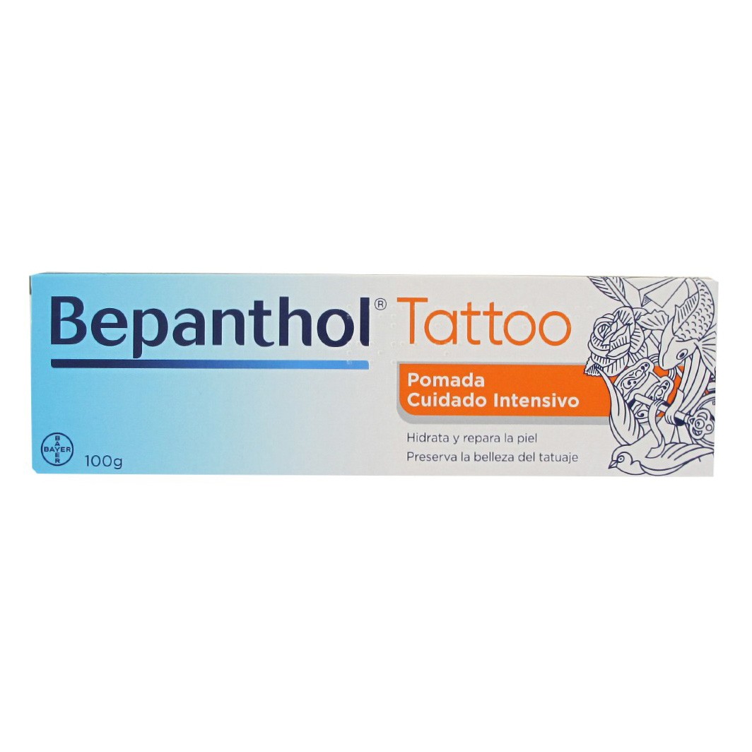 Imagen de Bepanthol tattoo pomada cuidado intensivo 100g