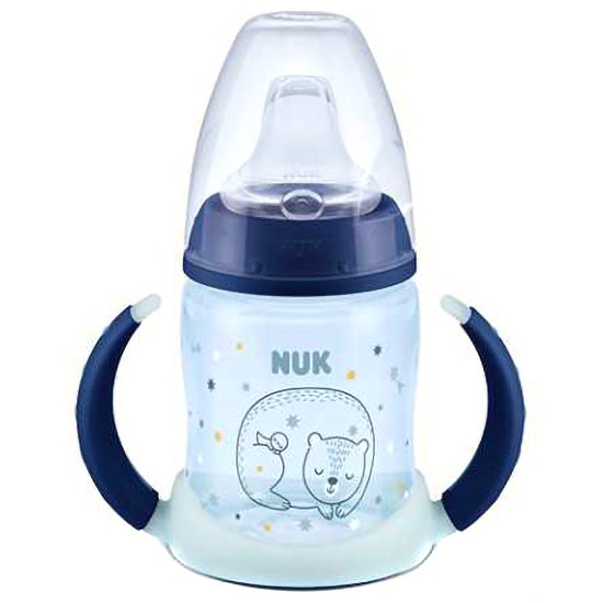 Imagen de Nuk biberón entrena FC PP Night silicona 150ml