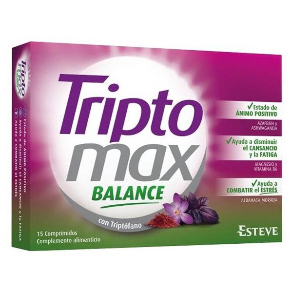 Imagen de Triptomax Balance 15 comprimidos