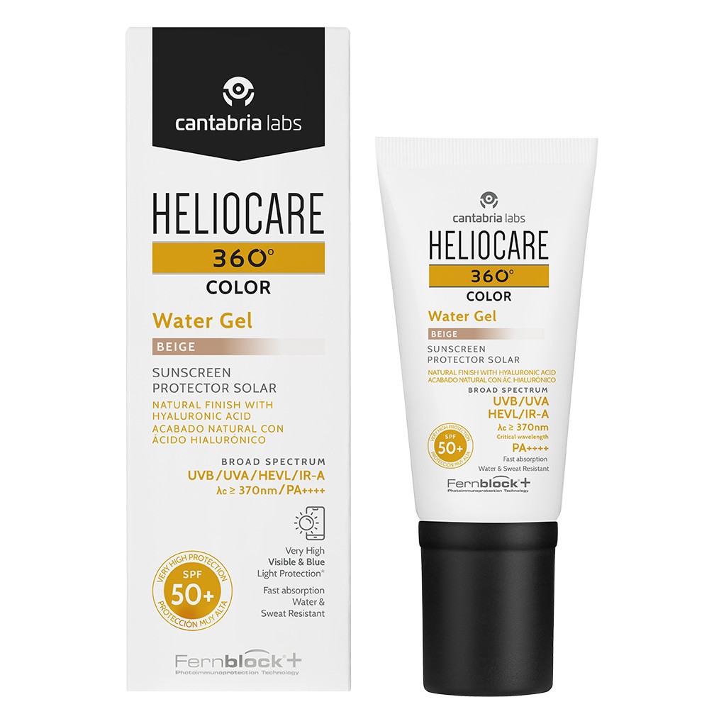 Imagen de Heliocare 360º water gel color beige 50ml