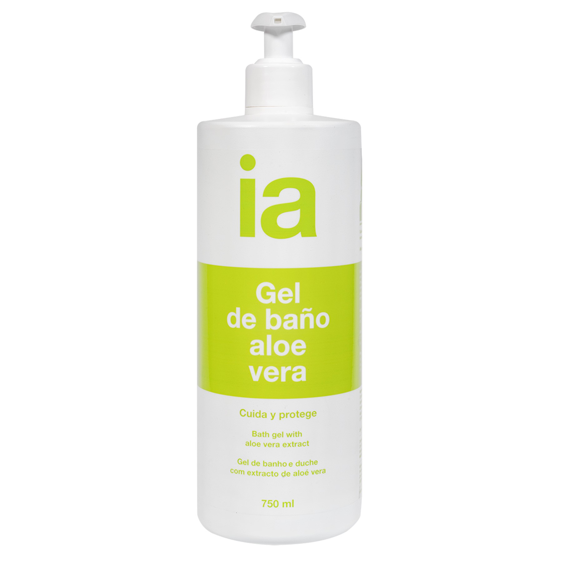 Imagen de Interapothek gel aloe vera con dosificador 750ml