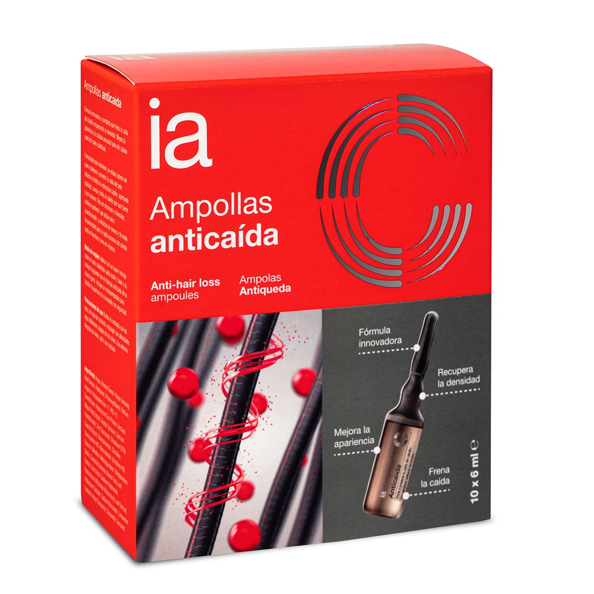 Imagen de Interapothek ampollas anticaída 10x6ml