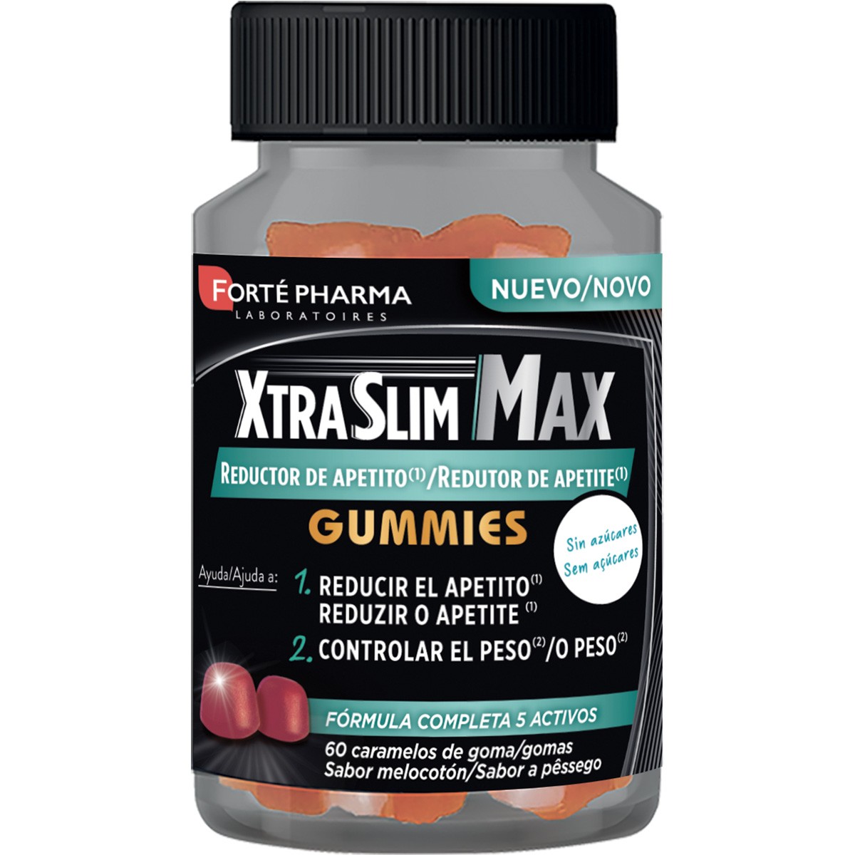 Imagen de Xtraslim Max Reductor Gumm 60 unidades