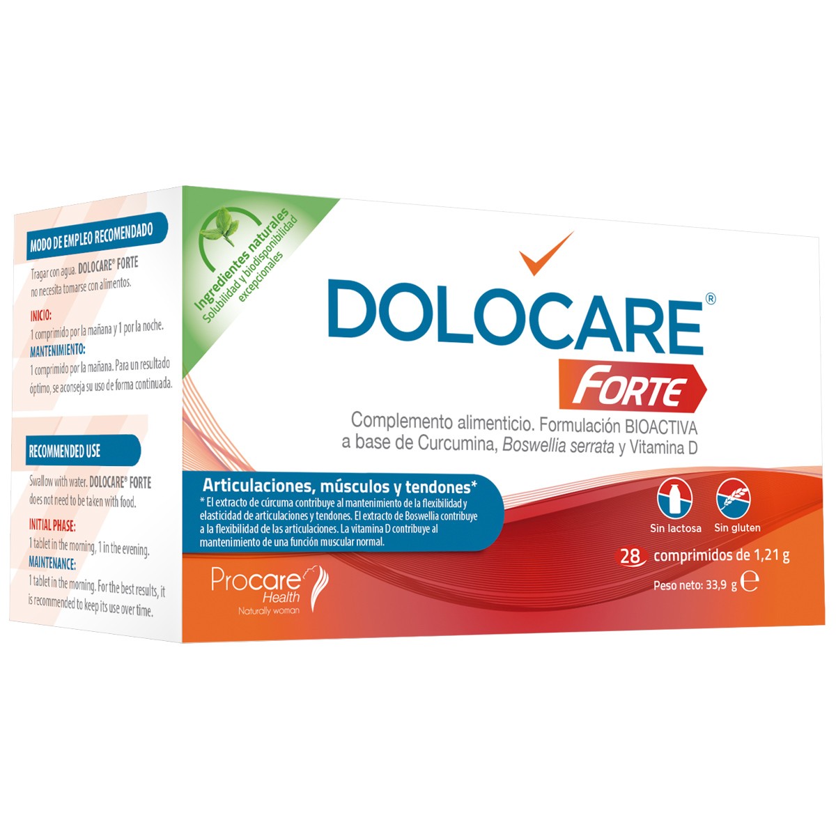 Imagen de Dolocare Forte 28 comprimidos