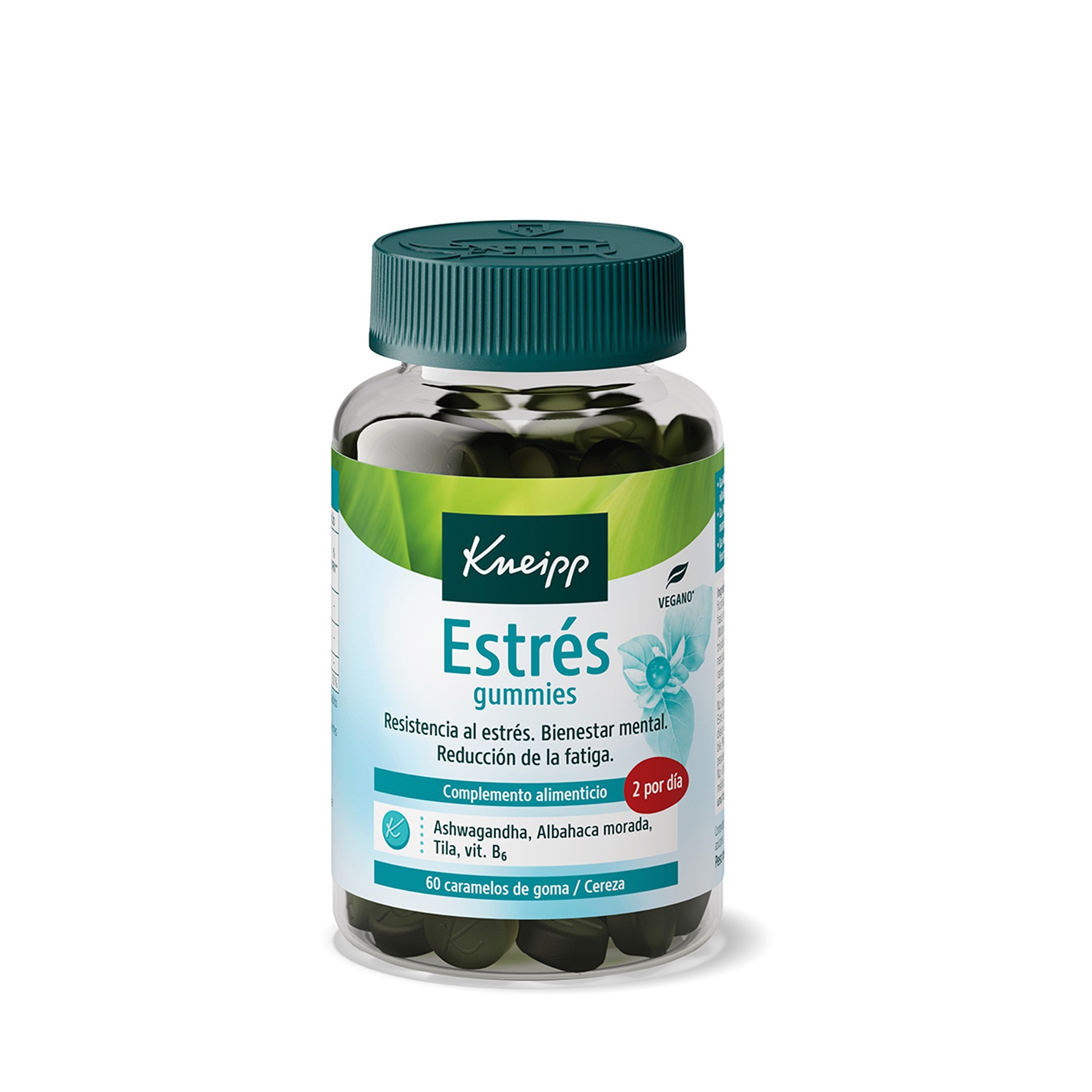 Imagen de Kneipp Estrés con sabor cereza 60 gominolas