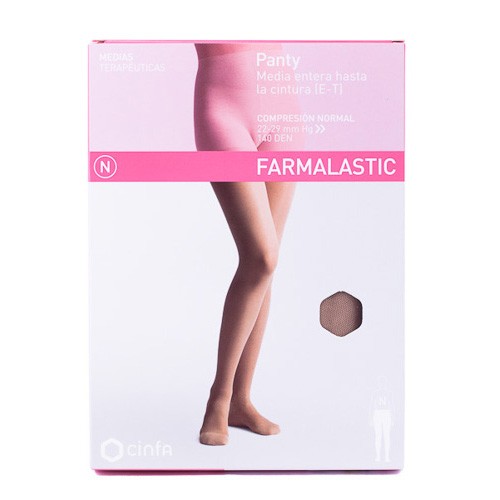 Imagen de PANTY FARMALASTIC NORMAL BEIGE T/REINA