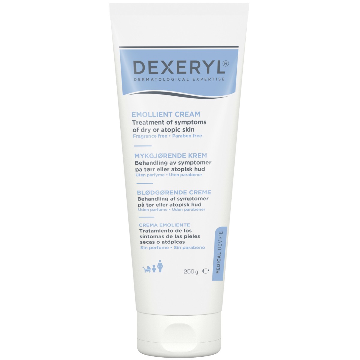 Imagen de Ducray dexeryl crema emoliente tubo 250ml