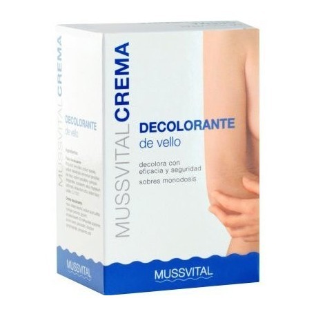 Imagen de Mussvital crema decolorante